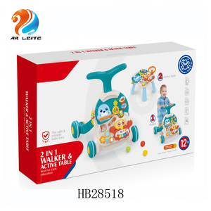 <span class=keywords><strong>Girello</strong></span> Multifunzione 2-in-1 di Alta Qualità a Prezzo Conveniente, Tavolo Attività e <span class=keywords><strong>Girello</strong></span> Musicale per Bambini da 6 Mesi a 3 Anni - Product Image 4