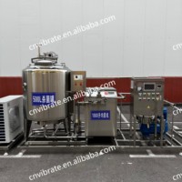 Pasteurisateur à haute viscosité VBJX avec homogénéisateur, machine de pasteurisation pour la fabrication de yaourt, de jus et de beurre de cacahuète