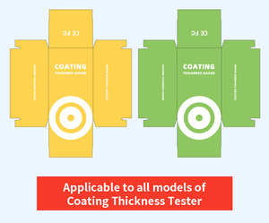 ओएम फैक्टरी कोटिंग मोटाई गेज कोटिंग मोटाई गेज गैर-विनाशकारी परीक्षण का उपयोग कार पेंट मोटाई मीटर - Product Image 5