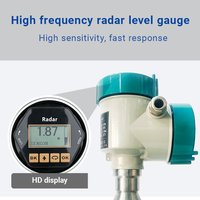 RUIJI Stainless Steel Radar Level Gauge 2mm Accuracy Non-contact Radar Level Meter for Industrial Tank OEM Customized