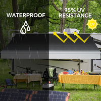 STARRYHEART Panneau de contrôle électrique intelligent pour camping-car, caravane, camping-car, auvent