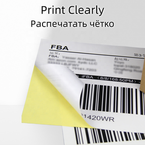 Autocollants permanents autocollants 58x60MM en gros, étiquettes thermiques écologiques 58x40MM, étiquettes en papier personnalisées pour la logistique/les supermarchés - Product Image 4