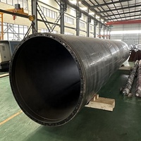 Baril cylindrique de grande taille Acier non allié étiré à froid de haute précision SAE4140 ST52 Mur épais aiguisé Non huilé Certifié ISO 9001