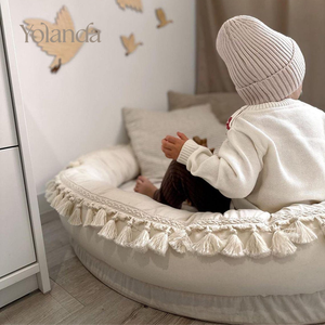 Nouveau <span class=keywords><strong>Nid</strong></span> <span class=keywords><strong>Douillet</strong></span> et Confortable pour Bébé 2026 – Coussin de Sol Personnalisé pour Tout-Petits – Vente en Gros Populaire - Product Image 4