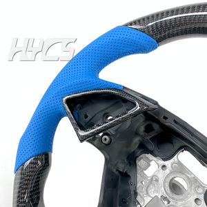 Accessoires intérieurs de voiture Volant sport en fibre de carbone pour <span class=keywords><strong>Chevrolet</strong></span> <span class=keywords><strong>Corvette</strong></span> C7 C6 C8 - Product Image 5