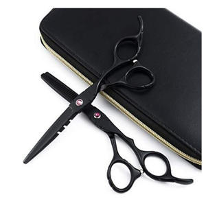 Tijeras de Entresacar Red Blade de 6 Pulgadas, Acero Inoxidable, Cabeza Recta, para Peluquería, para Diestros, Grado Profesional - Product Image 3