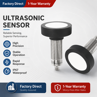 Sensor de Distancia Ultrasónico de Alta Precisión NOVA 6-m, Rango de Medición de 6 m, NPN/PNP/0-10V/4-20mA/RS485