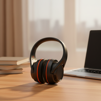 Casque de jeu sans fil avec microphone, son dynamique AAC, autonomie de 5 à 10h pour téléphone portable, faible latence, conception intra-auriculaire