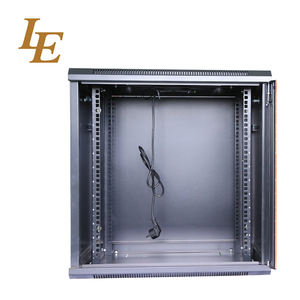 Armoire murale démontable à section unique avec porte en verre trempé de 19 pouces et serrures - Product Image 3