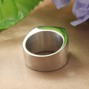 Ace Of Hearts <b>Playing</b> <b>Card</b> Ring Men's Stainless Steel Geometric Design Gift Jewelry 24001 - Product Image 3