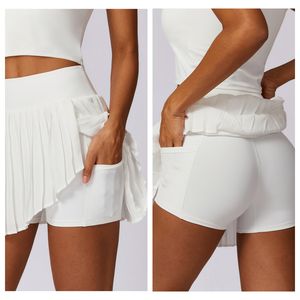 ชุดเซ็ต 2 ชิ้น เสื้อคอเต่าสไตล์ใหม่ กางเกงกระโปรงพลีทสั้น สำหรับกิจกรรมกลางแจ้ง กอล์ฟ พิคเคิลบอล สำหรับผู้หญิง - Product Image 5