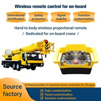 Control Remoto Inalámbrico Proporcional NOMI de 24V para Control Direccional Hidráulico de Grúas y Maquinaria de Construcción