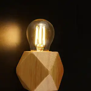 G45 LED Edison Bulb Dimmable 6W LED Filament Light Bulb E26 Vintage Globe Bulb for Pendant Chandelier Home Lighting