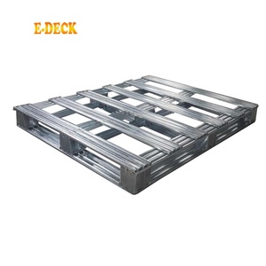 Tùy Chỉnh Euro Kẽm Công Nghiệp Kho Lưu Trữ 4-Way Nhập Xếp Chồng Thép Kim Loại Bền <span class=keywords><strong>Pallet</strong></span> Để Bán - Product Image 1