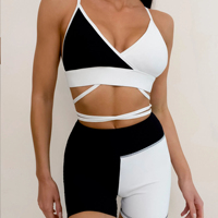 Vêtements de sport pour femmes, soutiens-gorge de sport sexy, collants, shorts, vêtements de gym, vêtements de course à pied, vêtements de cyclisme