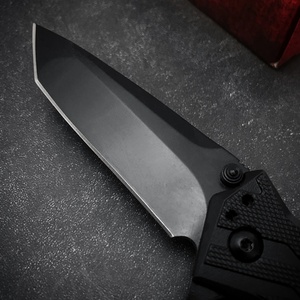 มีดพับ Ker shaw Brawler 1990 DIY OEM ขนาด 3.03 นิ้ว ผลิตจากเหล็ก 8Cr13Mov สำหรับเดินป่าและตั้งแคมป์ พร้อมด้ามจับทำจากไนลอนเสริมใยแก้ว - Product Image 3