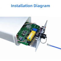 Conector RJ45 Anticorrosión PA66 M16 de Instalación Rápida, Puerto Ethernet para Entornos con Niebla Salina y Cajas de Telecomunicaciones
