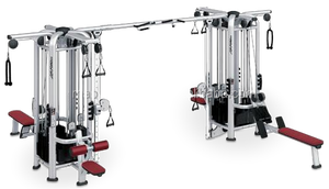 Rak Squat MMD New Strength Power Rack Delapan Kolom Multi Fungsi Trainer Smith Machine Multi Gym - Product Image 6