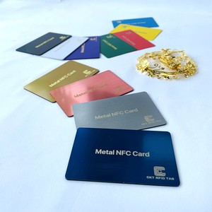 In Logo/ID Hoặc UID Encode/Cá Nhân QR Hoặc Mã ID In Lụa Màn Hình In Nfc Đen Kim Loạ<span class=keywords><strong>i</strong></span> Thẻ Kinh Doanh - Product Image 6