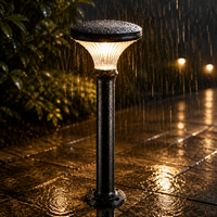Lampes solaires LED IP65 pour jardin, décoratives, motif champignon, lampadaire pour cour
