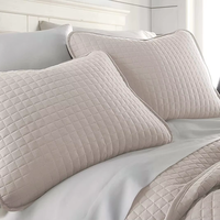 Vente en gros de literie Parure de lit surdimensionnée au design diamanté Ensemble de housse de couette avec 1 jeu de couette 2 cache-couche Ensemble de literie en coton
