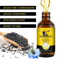 Minyak biji hitam perawatan rambut, minyak pijat tubuh Label pribadi penumbuh rambut