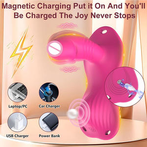 ऐप और रिमोट कंट्रोल प्रविष्टि डिल्डो महिला सेक्स खिलौने 9 कंपन वयस्क खिलौने सेक्स मशीन ट्रिपल उत्तेजना के लिए सेक्स मशीन - Product Image 5