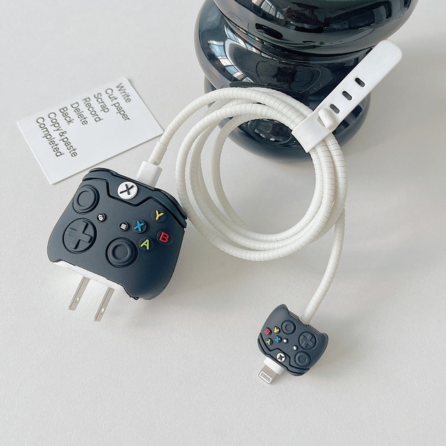 Mobile Phones Cute Cartoon USB-C Date for IPHONE Charger Cables Protection Cable Bite Protector