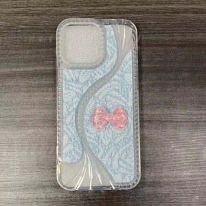 Funda <span class=keywords><strong>de</strong></span> Teléfono con Decoración <span class=keywords><strong>de</strong></span> Lazo para <span class=keywords><strong>Samsung</strong></span> A15 A16 M16 A56 A17 A32 <span class=keywords><strong>A13</strong></span> A05s, Fundas <span class=keywords><strong>de</strong></span> Lujo para iPhone 17 16 15 14 13 12 11 XR - Product Image 3