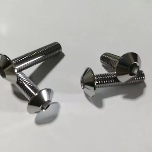 Perno de cabeza avellanada <span class=keywords><strong>serie</strong></span> M10 de titanio hecho a medida procesado con servicios de doblado de soldadura de corte - Product Image 6