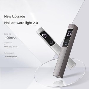 Mini sạc UV LED Nail đèn chuyên nghiệp cầm tay flash máy sấy với vật liệu kim loại cho Salon Gel củng cố - Product Image 5