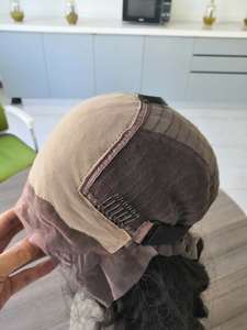 Perruque lace top wig HD à base de faux cuir chevelu, couleur blonde, 20 pouces - Product Image 3