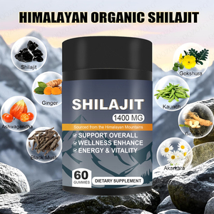 Gummies de Shilajit OME privées avec Ashwagandha, <span class=keywords><strong>Muesli</strong></span> noir, Ginseng – Favorisent la santé globale, l'énergie et la vitalité - Product Image 4