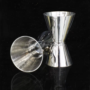 Chất Lượng Tốt Nhất Tùy Chỉnh Thép Không Gỉ Đôi Ounce Cup Jigger Cocktail Muỗng Shaker Tái Sử Dụng Khuấy Cho Đồ Uống Nhà Bếp - Product Image 5