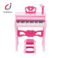 Educational Musical Instrument Electric Toy 37 Key Music Piano Juguetes Para Nios Kids Piano Toy With Microphone