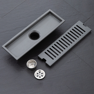 Desagüe Lineal Moderno de Acero Inoxidable SUS304 con Inserto para Azulejos, Desagüe Oculto para Ducha, Ideal para Proyectos de Hoteles y Baños - Product Image 3