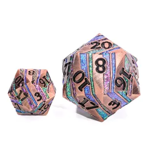 2024 new hot sales wholesale metal dice entertainment game bulk dice Used for board games