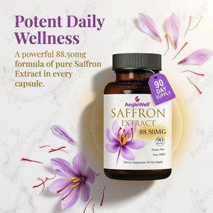 Capsules de Safran Aegelwell, capsules d'extrait de safran pour une bonne humeur, soutien du métabolisme, vitalité et amélioration de l'humeur pour les femmes et les hommes - Product Image 4