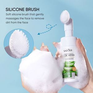 Mousse <span class=keywords><strong>Nettoyante</strong></span> Exfoliante Coréenne Bio Hydratante Soin <span class=keywords><strong>Peau</strong></span> Contrôle Sébum Nettoyant <span class=keywords><strong>Visage</strong></span> Moussant <span class=keywords><strong>Brosse</strong></span> <span class=keywords><strong>Nettoyante</strong></span> Naturelle - Product Image 2