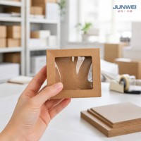 Caja de Empaque Cosmético Personalizada con Diseño Elegante y Ventana para Productos de Belleza