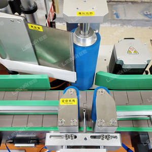 Autocollant de bureau à petites manches, étiquette de table en plastique en verre plat rond, Machine d'étiquetage - Product Image 4