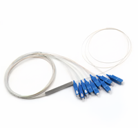 Panjang kustom PLC Splitter tipe Mini grosir | 1x8 SC UPC 1.5M
