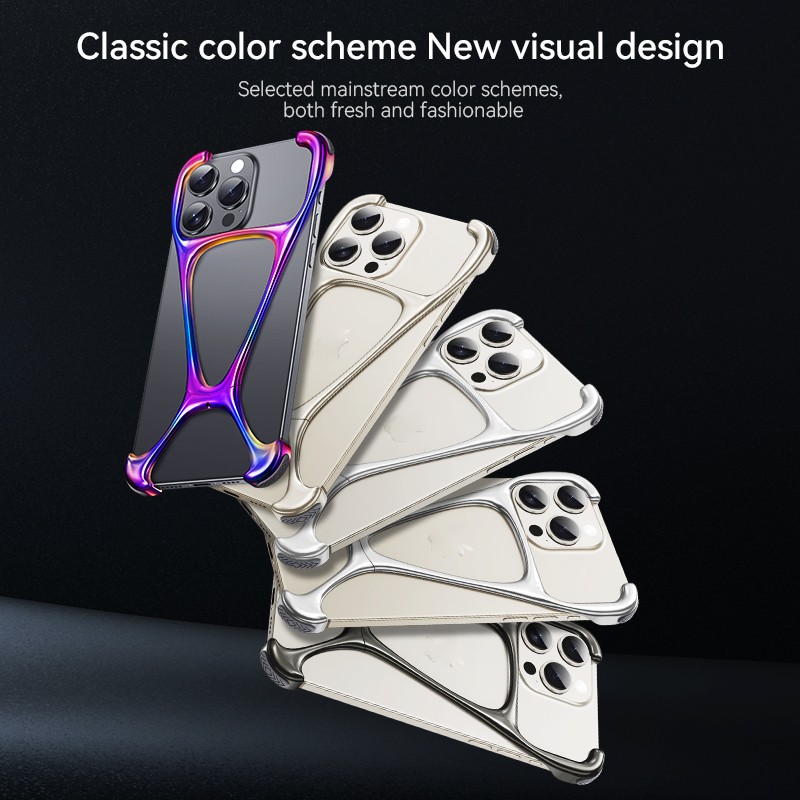 2025 Hot Sale Aluminium Metal Phone Case for Iphone 16 Pro Max 2025 Hot Sale Aluminium Metal Phone Case for Iphone 16 Pro Max