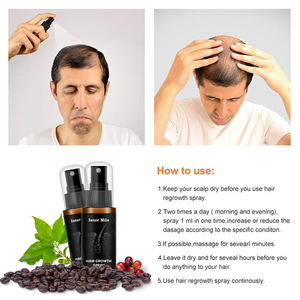 Saç çıkma yağı anti saç dökülmesi OEM/ODM saç tedavisi özel etiket büyüme spreyi - Product Image 3