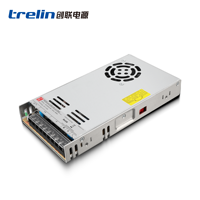 GSW-350 350W 12V 24V 48V Alimentation à découpage haute puissance de crête 200% SMPS pour robot CNC et automatisation industrielle CE RoHS