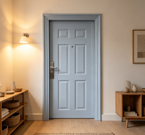 Porte de sécurité extérieure en acier inoxydable Qifan – Design durable et moderne pour les entrées résidentielles - Product Image 2