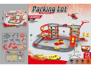 2025 nouveaux jouets d'aventure pour <span class=keywords><strong>enfants</strong></span> Tiktok populaire Puzzle garçon bébé moulé sous pression camion <span class=keywords><strong>de</strong></span> pompiers voiture Parking jouet voiture en gros - Product Image 4