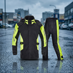 Traje de Carreras de Invierno de Cuero con Estampado Digital Unisex para Adultos, Profesional para Karting, Impermeable, Transpirable, Cortavientos, Manga Larga - Product Image 3