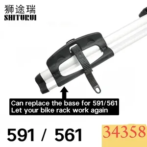 สายรัดยึดล้ออะลูมิเนียมอัลลอยด์ 591 OutRide 561 พร้อมตัวป้องกันขอบล้อ รับน้ำหนักได้ 100 กก. สำหรับแร็คจักรยานติดหลังคารถ - Product Image 2