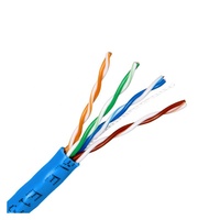 Interior 4P 24AWG CCA 305M 1000FT Cat5/Cat5e Ethernet LAN Cable de red sin blindaje/blindado UTP/FTP/SFTP Cables de comunicación